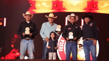 O Campeonato Barretos de Team Penning Master conheceu o trio campeão na noite desta quarta-feira (26), na arena de rodeios do Parque do Peão.