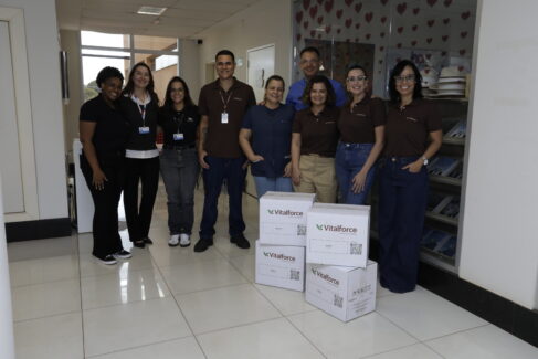 Vitalforce realiza doação para o setor de captação de recursos do Hospital de Amor (Foto: O Diário e Barretos)