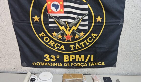 PM detém autor e apreende 1,1kg de maconha em Barretos (Foto: O Diário de Barretos)