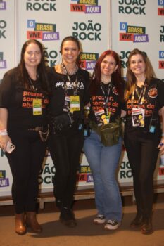 Samia Borges, Joelma Fachini Marques, Mirene Benincasa e Nath Vieira do time da PHÁBRICA DE IDEIAS