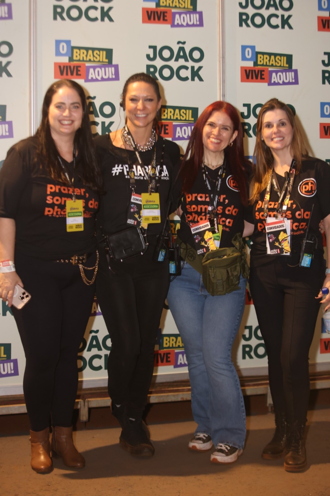 Samia Borges, Joelma Fachini Marques, Mirene Benincasa e Nath Vieira do time da PHÁBRICA DE IDEIAS