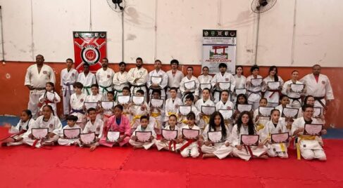 O Projeto Karatê, desenvolvido pela Secretaria Municipal de Esportes e Lazer (SMEL) em parceria com a Associação Impacto, realizou no último sábado (1º) o 48º Exame de Faixas.