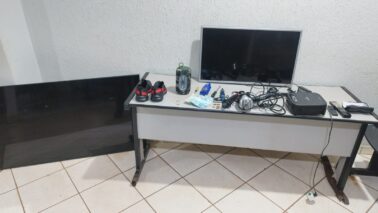 Polícia Militar detém autores e recupera objetos furtados (Foto: O Diário de Barretos)