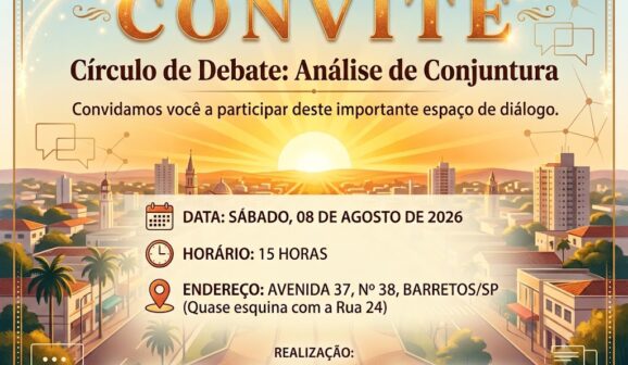Debate discutirá conjuntura política do país