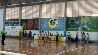 O basquete feminino do Instituto APAB Barretos/Unifeb está na final dos Jogos Escolares do Estado de São Paulo (JEESP) 2026, que estão sendo realizados em Praia Grande