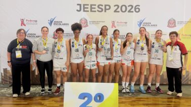 A final dos Jogos Escolares do Estado de São Paulo (JEESP) de basquete feminino foi realizada na manhã deste sábado (8), na Praia Grande.