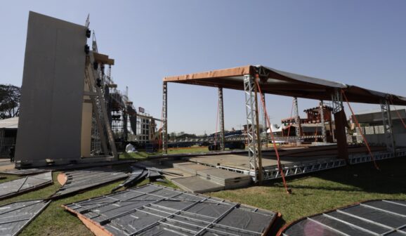 Festa do Peão entra na reta final das obras e montagem dos espaços