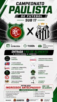 Tourinho enfrenta o Santos com arrecadação de alimentos
