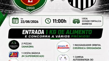 Tourinho enfrenta o Santos com arrecadação de alimentos