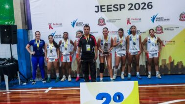 O basquete feminino do Instituto APAB Barretos/Unifeb retornou da Praia Grande com mais um grande resultado. Com uma equipe formada por atletas da categoria Sub-15, as meninas do Colégio FEB