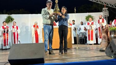 Missa Sertaneja reúne gerações na 71ª Festa do Peão de Barretos (Foto: O Diário de Barretos)