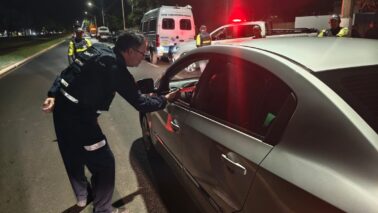 Balanço contabiliza 730 testes do bafômetro