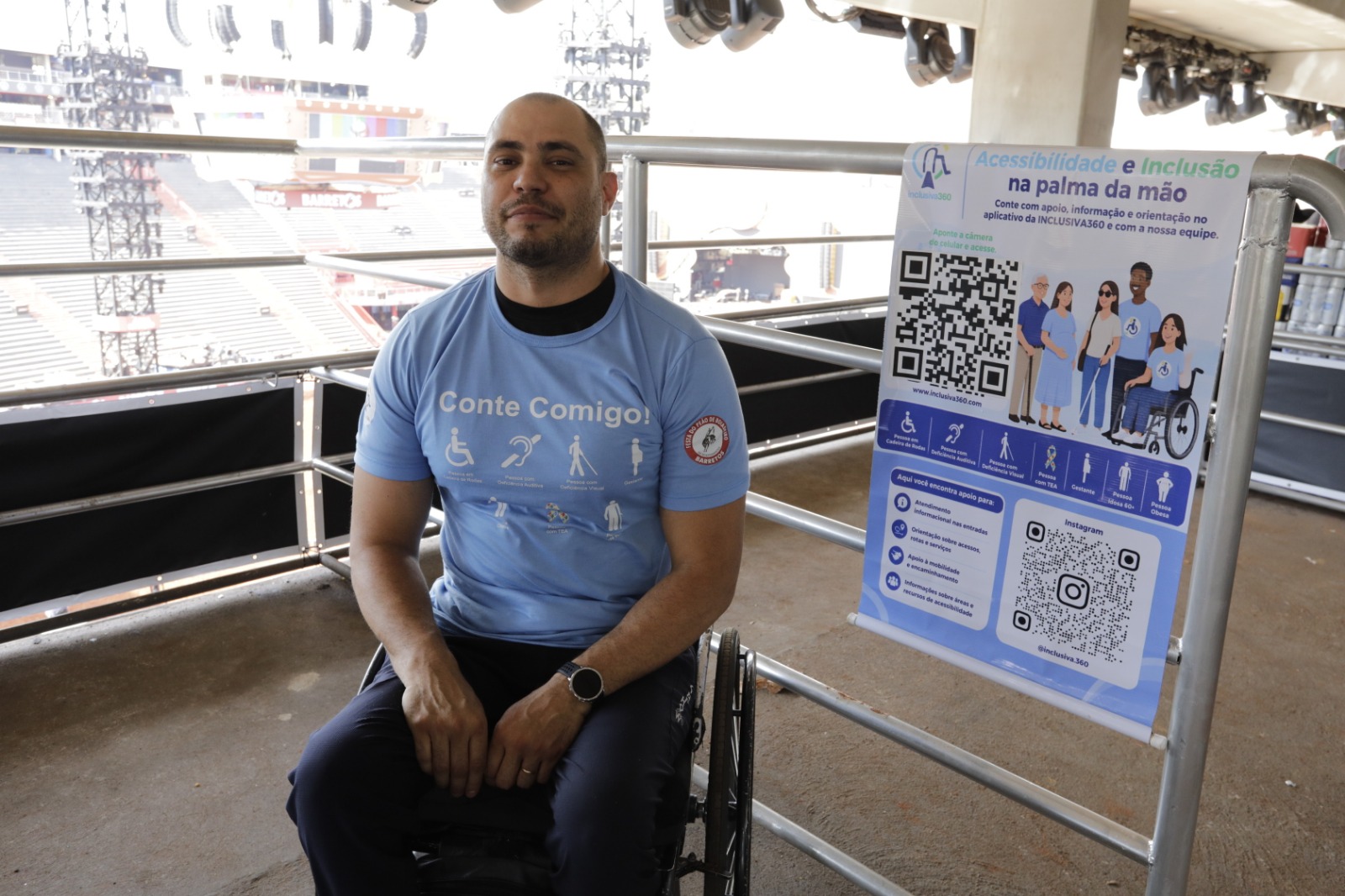 Inclusão ganha espaço e amplia acessibilidade no Parque do Peão