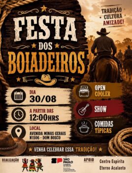 Aruanda Brasil realiza Festa dos Boiadeiros