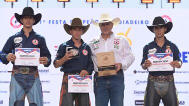 O Rodeio Junior 2026, coroou, neste domingo (30), o jovem Lucas Henrique Chagas, de Quintana (SP), como grande campeão.