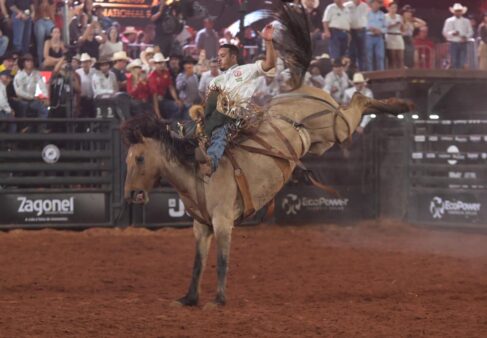O paulista Júlio César de Oliveira, de 24 anos, de Santa Fé do Sul (SP), é o novo campeão do 33º Barretos International Rodeo, no estilo Cutiano. Após bons resultados nas semifinais, Júlio Oliveira chegou à final na primeira colocação, com 181 pontos.
