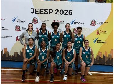 A equipe de basquete feminino do Instituto APAB Barretos/Unifeb conquistou sua segunda vitória nos Jogos Escolares do Estado de São Paulo (JEESP)