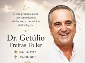 Morre o médico oftalmologista  Getúlio Toller