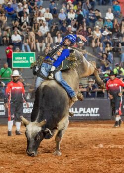 A grande final da PBR (Professional Bull Riders) Brazil teve início na noite desta quinta-feira (20), com a participação dos 25 melhores competidores pontuados nas etapas realizadas por todo o país ao longo deste ano.