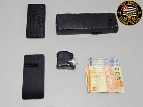 Irmãos são detidos com mais de meio quilo de maconha (Foto: O Diário de Barretos)