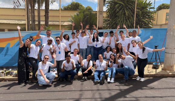 Integrantes do programa de voluntariado da Tereos (Foto: Divulgação)