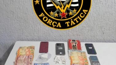 Polícia Militar detém autor por tráfico de entorpecente (Foto: O Diário de Barretos)