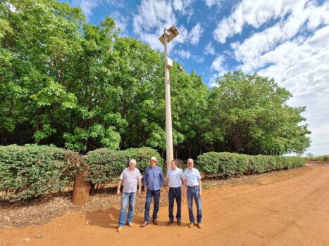 A área rural do município de Barretos vem recebendo, de forma gradativa, câmeras de monitoramento, que já estão em funcionamento. A última está em processo de implantação na estrada rural BA-27