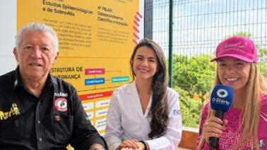 Campanha supera 2 mil bolsas antes da caminhada