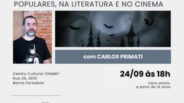Cemart recebe oficina sobre vampiros no cinema e na literatura