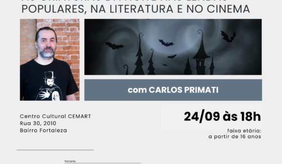 Cemart recebe oficina sobre vampiros no cinema e na literatura