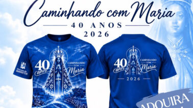 Camiseta que marca os 40 anos de Caminhada pode ser reservada até hoje 