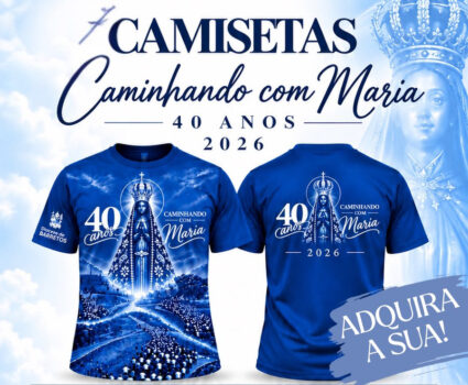 Camiseta que marca os 40 anos de Caminhada pode ser reservada até esta quarta-feira
