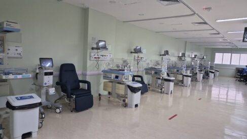 Vista do novo setor de atendimento neonatal no Hospital Regional de Bebedouro