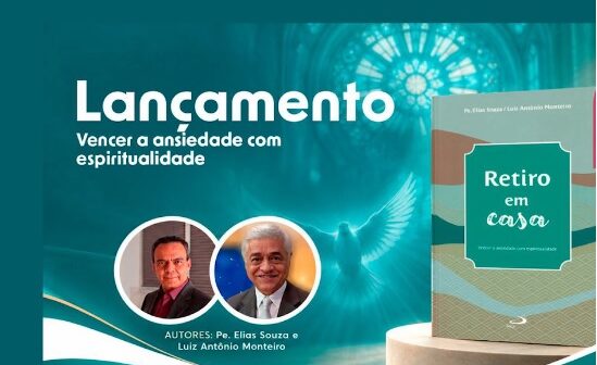 O jornalista barretense Luiz Antônio Monteiro é coautor do livro "Retiro em Casa", que será lançado nesta sexta-feira (18), às 19 horas, durante missa no Santuário da Vida.