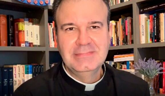 Padre Márcio Tadeu destaca Valores ao citar Monteiro Filho (Foto: O Diário de Barretos)
