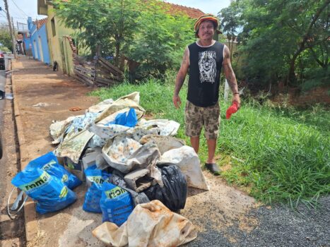 O artesão Marcelo Damasceno Ribeiro, residente na Rua 12, nº 731, às margens do Córrego São Sebastião, procurou a reportagem do Jornal O Diário