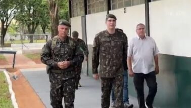 A unidade militar do TG 02.005 de Barretos recebeu nesta quinta-feira (15) a visita do chefe da Seção de Tiro de Guerra da 2ª Região Militar, tenente-coronel Paulo Eduardo Colares.