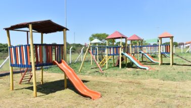 Reforma de parque infantil e de academia no Jardim Europa