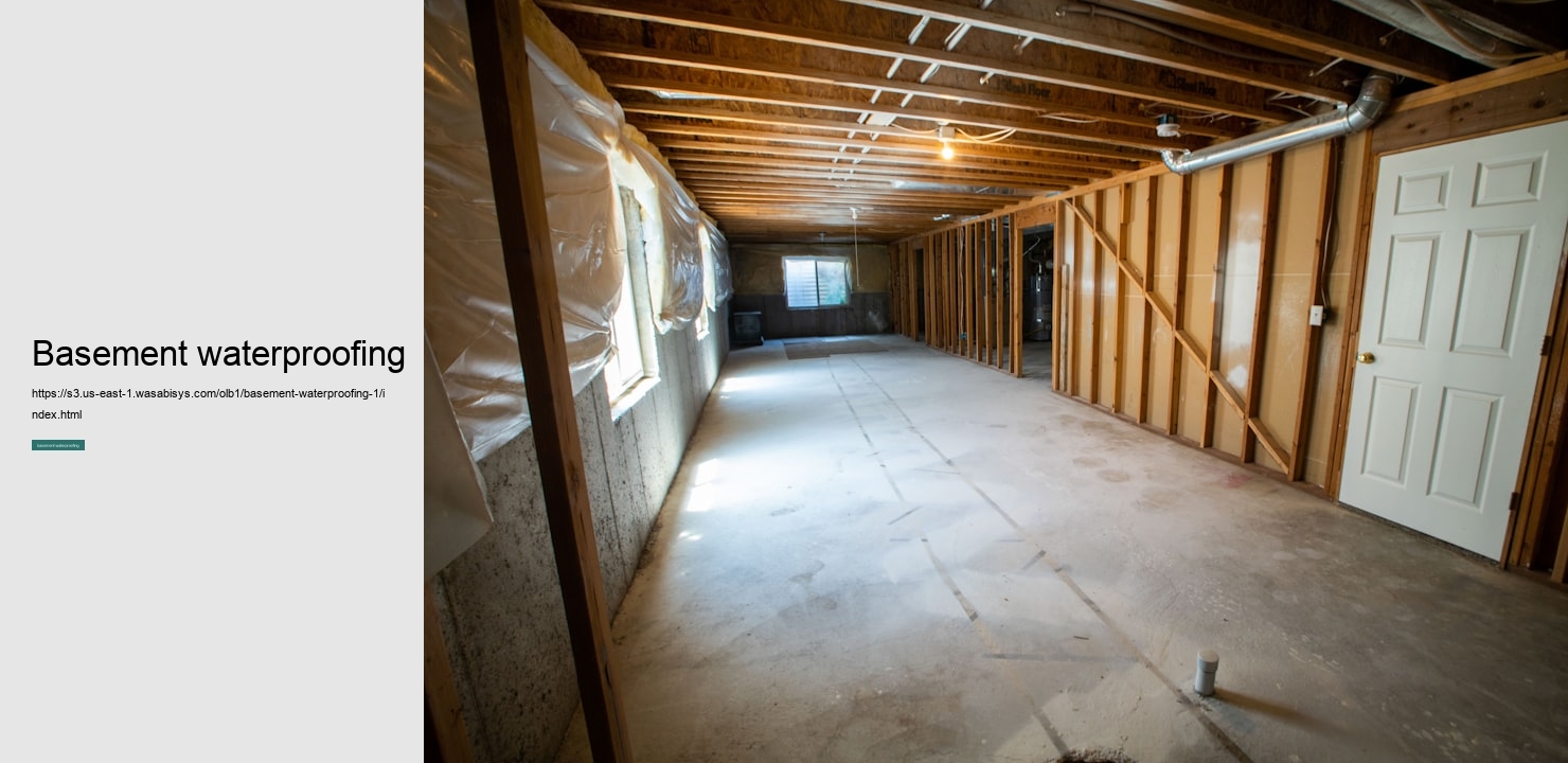 basement waterproofing