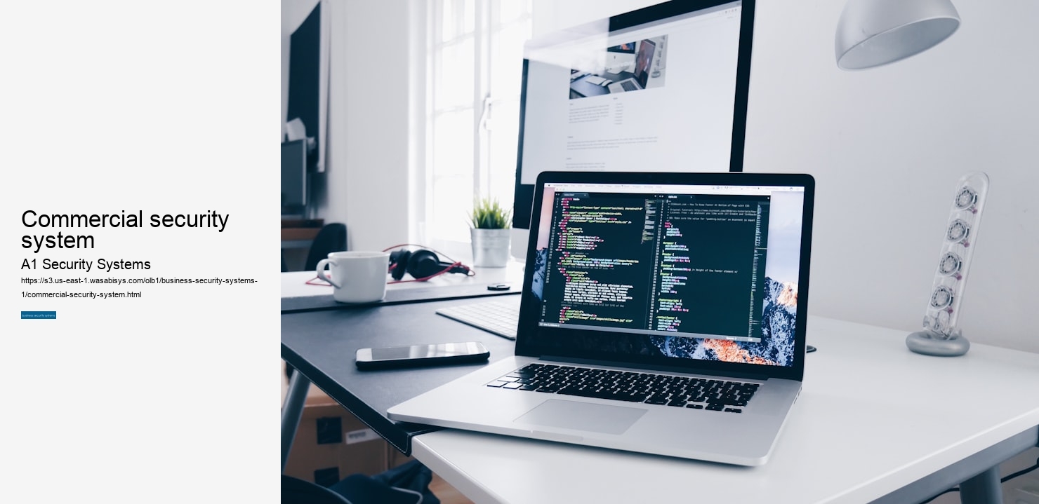 commercial security system