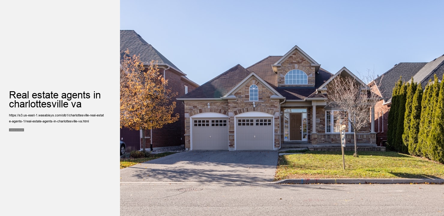 real estate agents in charlottesville va