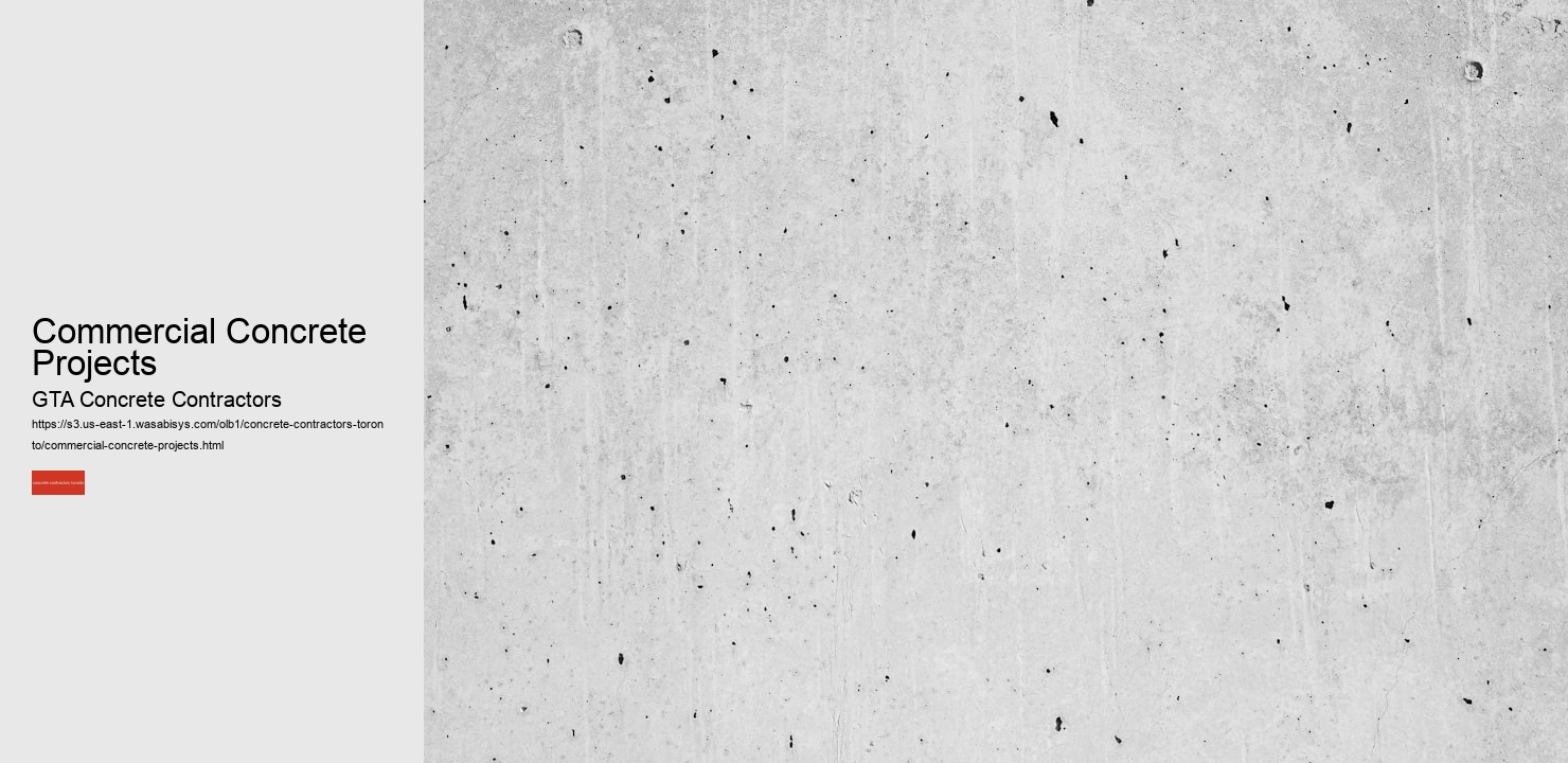Commercial Concrete Projects