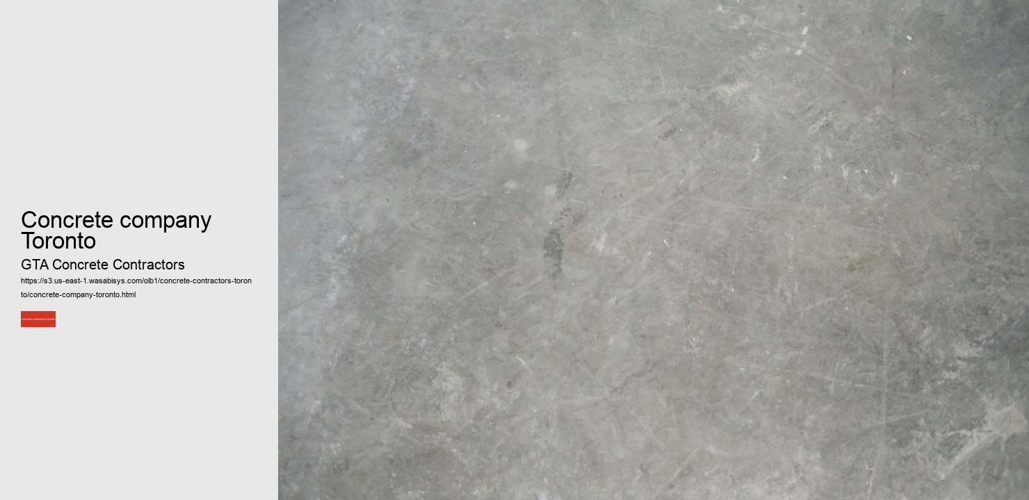 concrete company Toronto
