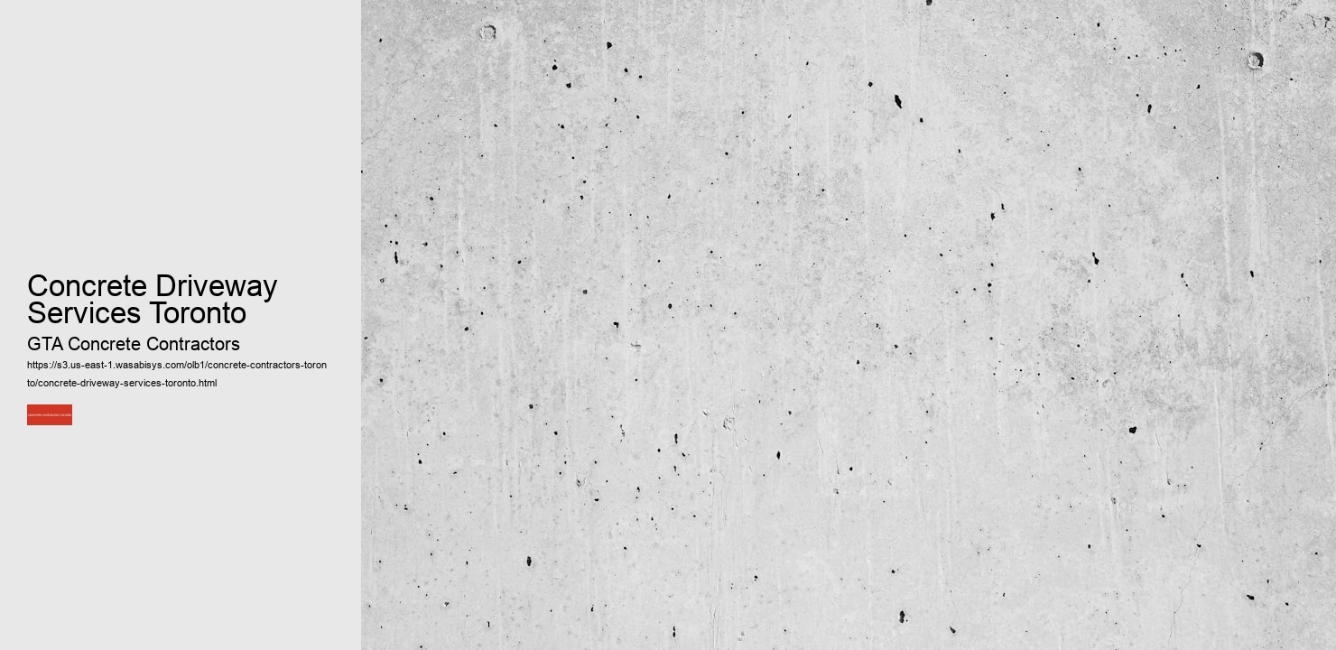 Concrete Driveway Services Toronto