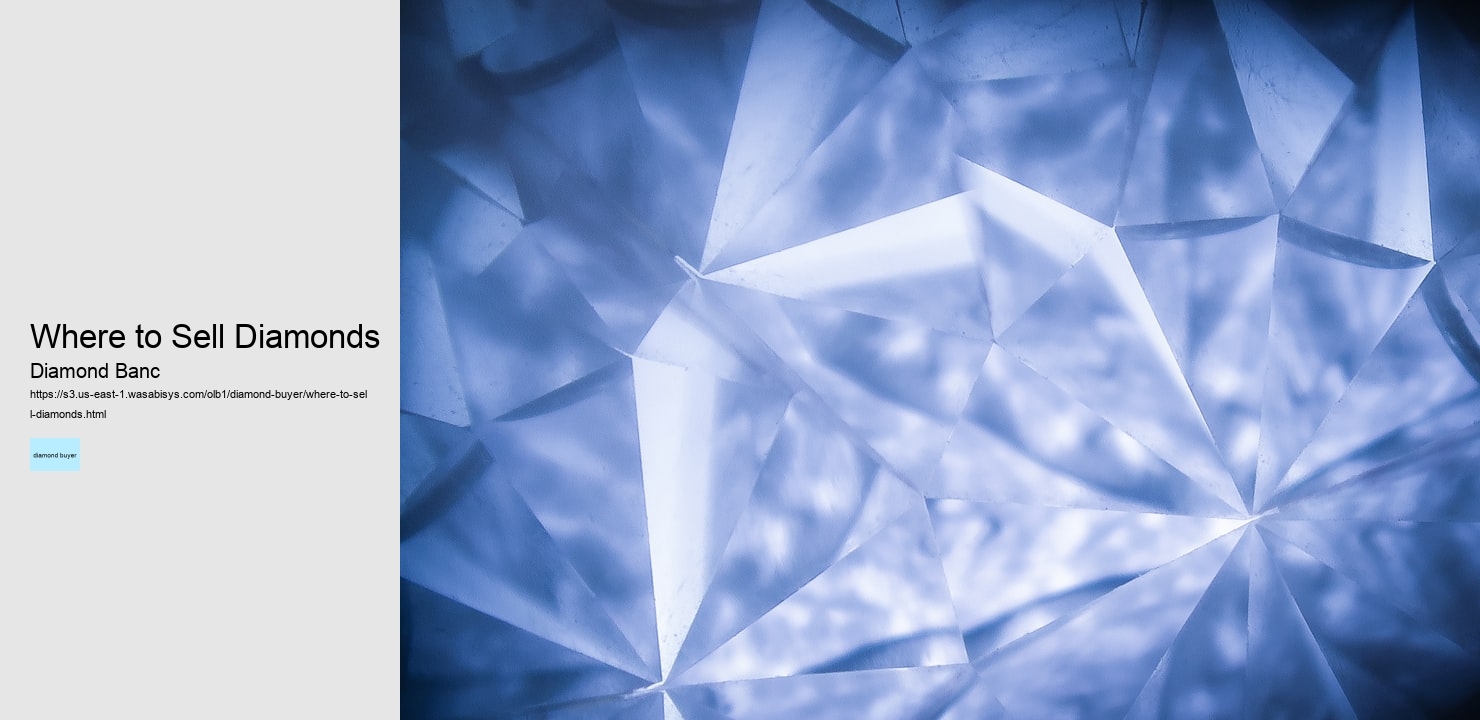 Where to Sell Diamonds