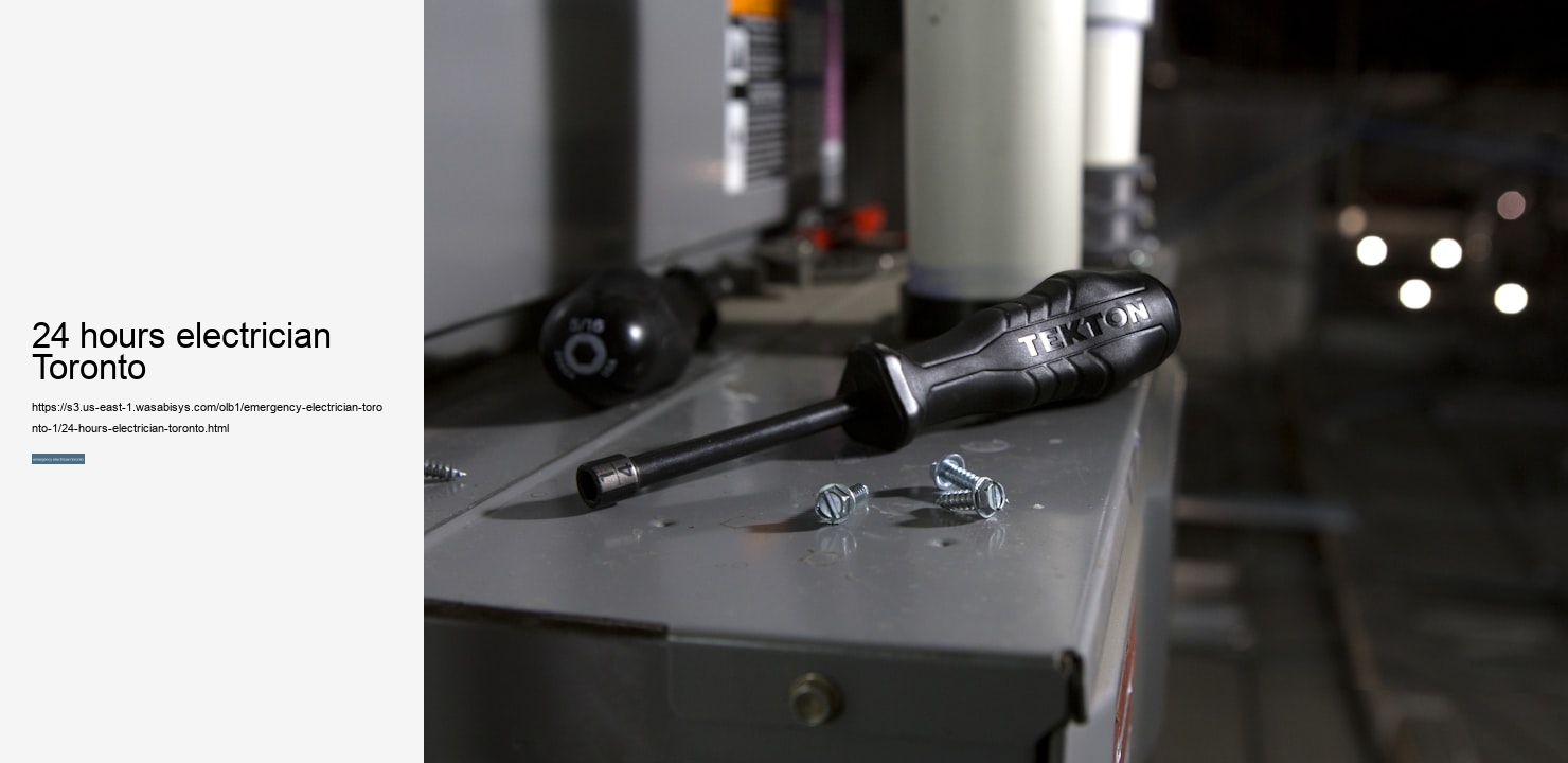 24 hours electrician Toronto