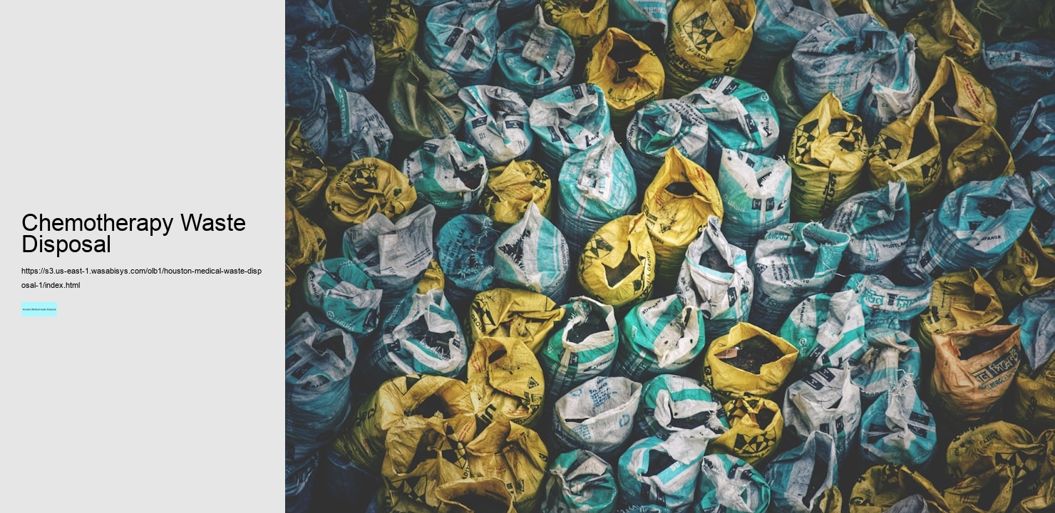 Chemotherapy Waste Disposal