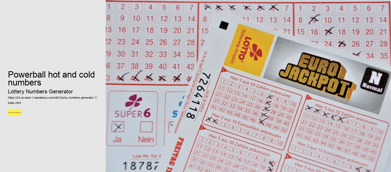 powerball hot and cold numbers