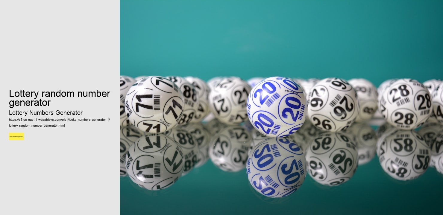 lottery random number generator