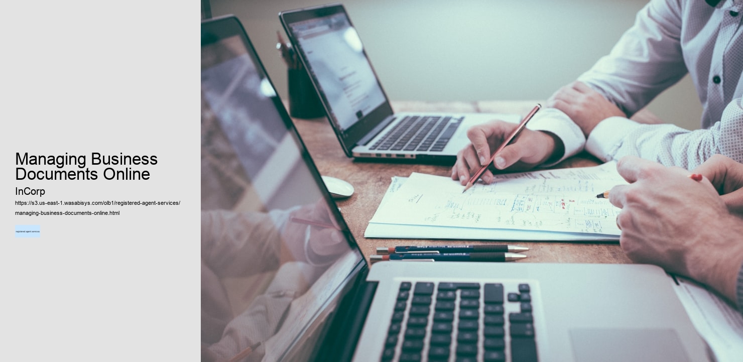 Managing Business Documents Online